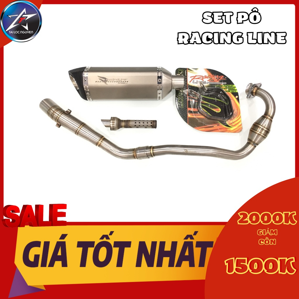 [SALE] PÔ RACING LINES - PÔ BOOM ĐỘ CHO EXCITER 135 VÀ 150