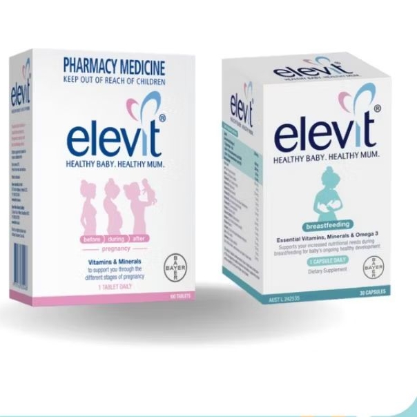 ELEVIT BẦU, BÚ MẪU MỚI NHẤT