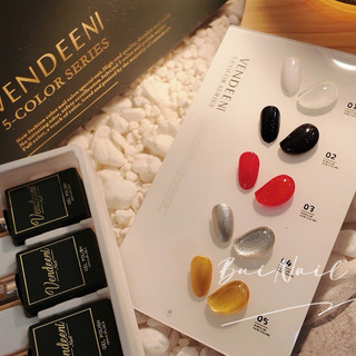 SET SƠN 5 CHAI VENDEENI ( tặng kèm bảng màu)