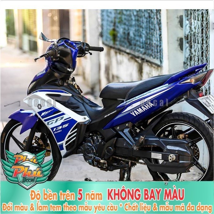Tem rời EX 2011-2014 xanh GP trắng 2012 (P)