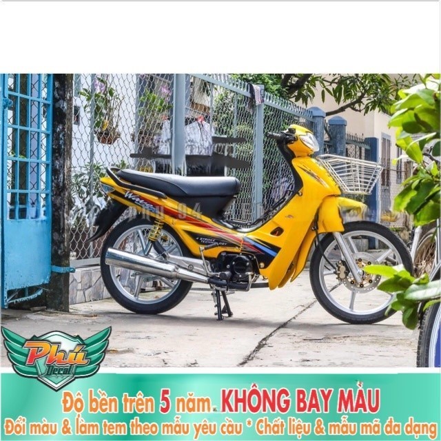 Tem rời Wave Nhỏ full vàng