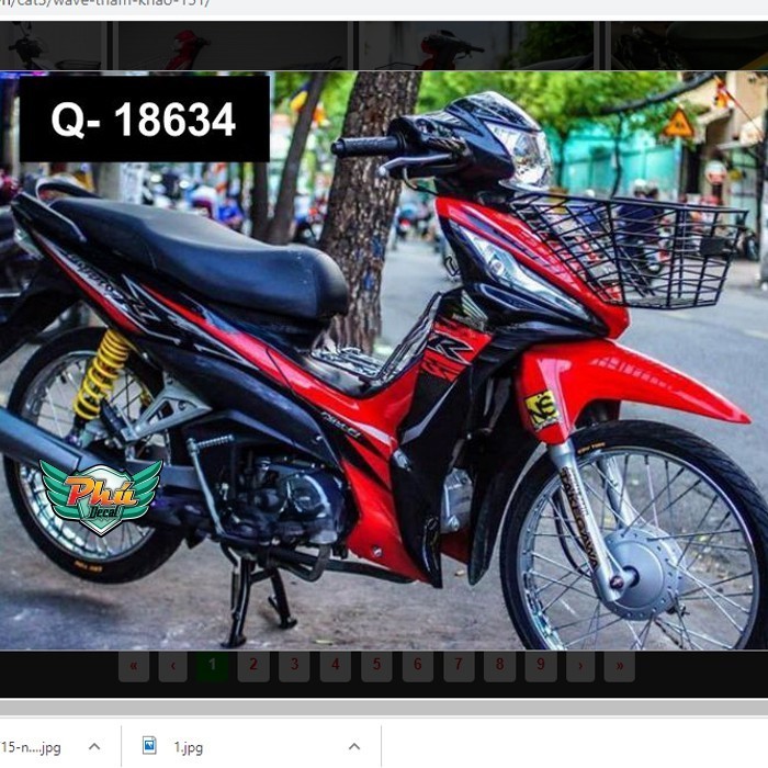 tem rời wave RSX FI đỏ đen (i)