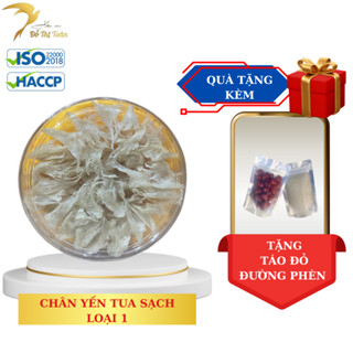 [DTT] Chân yến tua sạch loại 1- (hộp 50gr/100gr) có kèm đồ chưng - Yến sào Đỗ Thị Toán