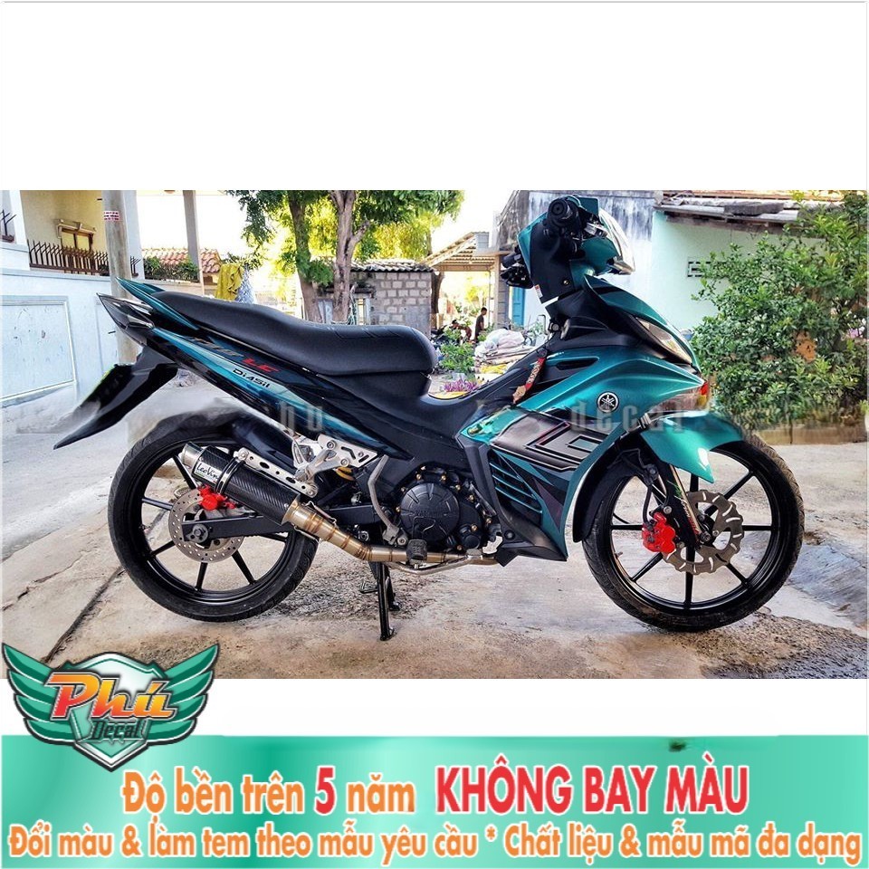 Tem rời EX 135 LC Xanh đen 2