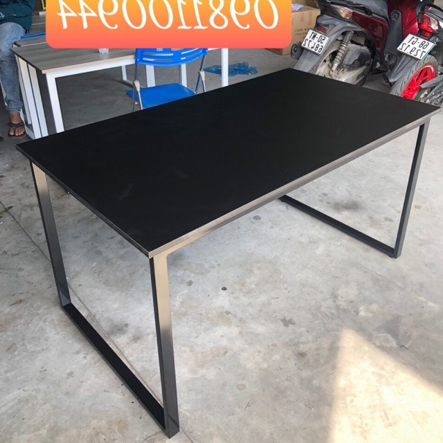 Bàn làm việc dài 1m4 full đen
