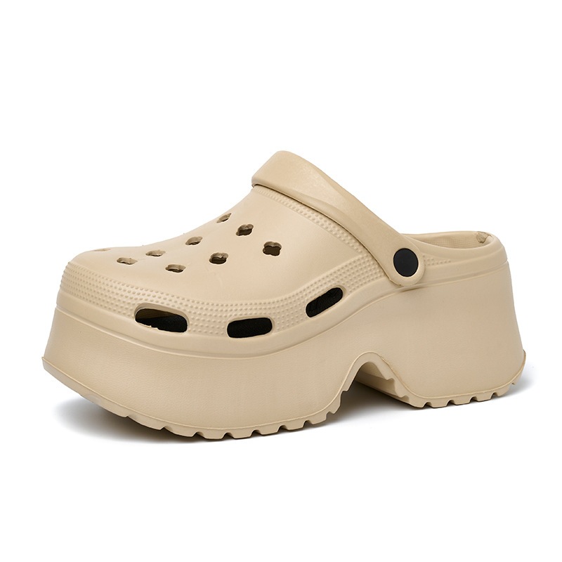 Dép sandal nữ đế cao, Sục cross nữ đế cao 5cm tôn dáng chất liệu eva siêu nhẹ. 1888