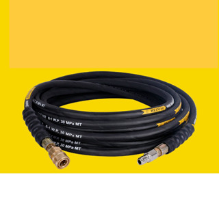 Dây rửa xe 3 lớp bố thép cao áp 10m,15m 20m + kèm khớp nối nhanh 3/8 (17mm)