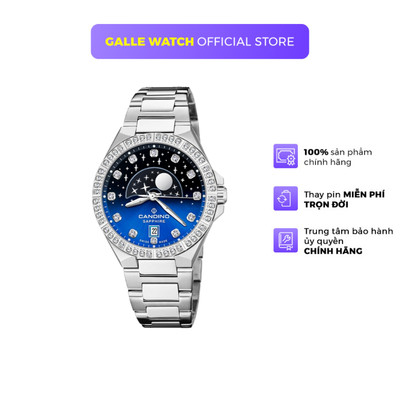 ĐỒNG HỒ NỮ CANDINO LADY ELEGANCE C4760/3, xuất sứ Thuỵ Sĩ, thương hiệu candino, mặt kích Sapphire.