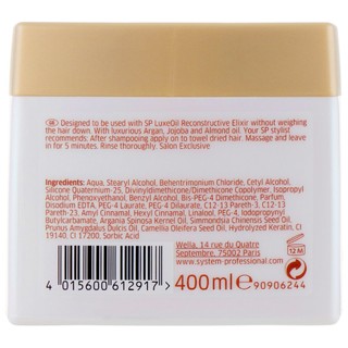 Hấp dầu phục hồi tóc SP Wella Luxe Oil 400ML