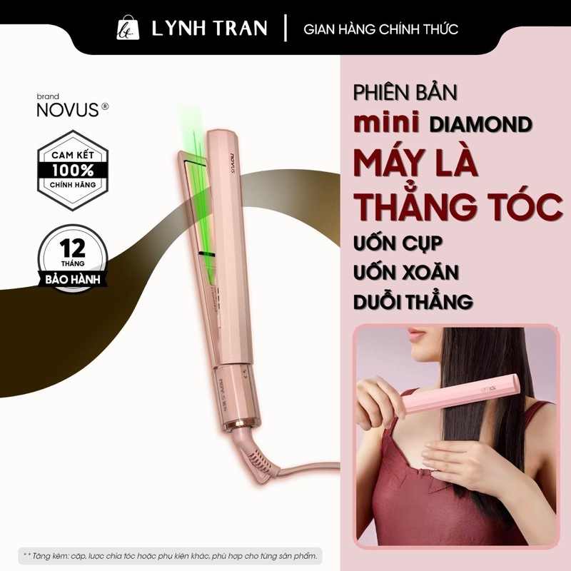 Máy là thẳng mini Novus®️ - Phiên bản DIAMOND MINI
