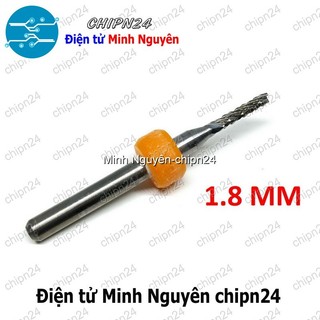 [1 cây] Mũi Phay mạch in CNC (0.8mm 0.9mm 1.0mm 1.1mm 1.2mm 1.3mm 1.4mm 1.5mm 1.6mm 1.8mm 2.0mm 3.175mm) - [Chọn Loại]