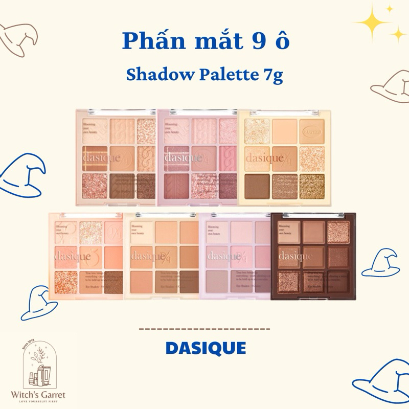 Phấn mắt 9 ô - Dasique