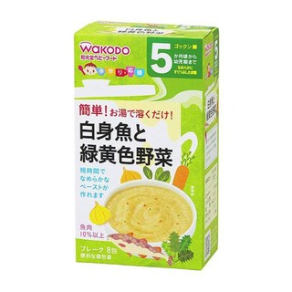 Bột ăn dặm Wakodo Nhật Bản cho bé từ 5 tháng tuổi