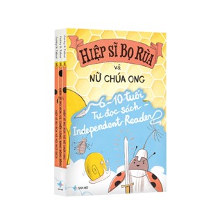 Sách cho bé 6-10 tuổi – Bộ HIỆP SĨ BỌ RÙA (bộ 3 cuốn)