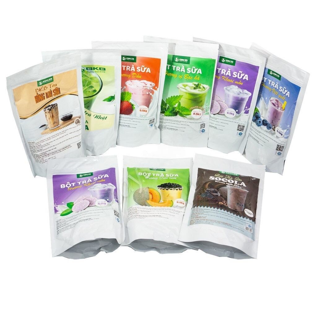 Bột trà sữa BKB pha sẵn đủ vị (500g)