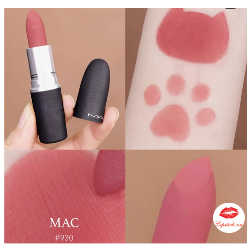 Son Thỏi Matte Lipstick chất lì 602 Mac Chili, 646 Marrakesh -