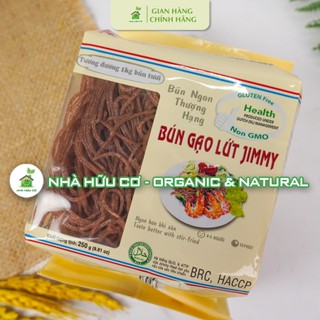  Bún GẠO LỨT Jimmy 250gr  - Nhà Hữu Cơ 