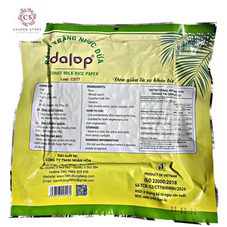 BÁNH TRÁNG NƯỚC DỪA DALOP BÌNH ĐỊNH