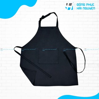 Tạp dề pha chế tạp dề Bartender phối da cao cấp dành cho Nam Nữ