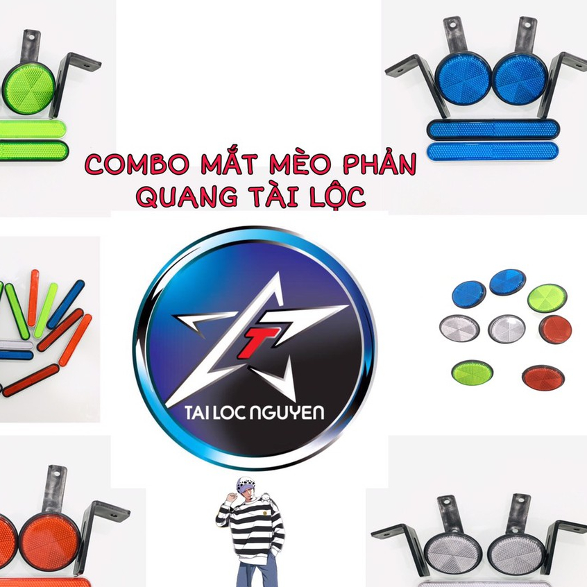 COMBO MẮT MÈO PHẢN QUANG TÀI LỘC