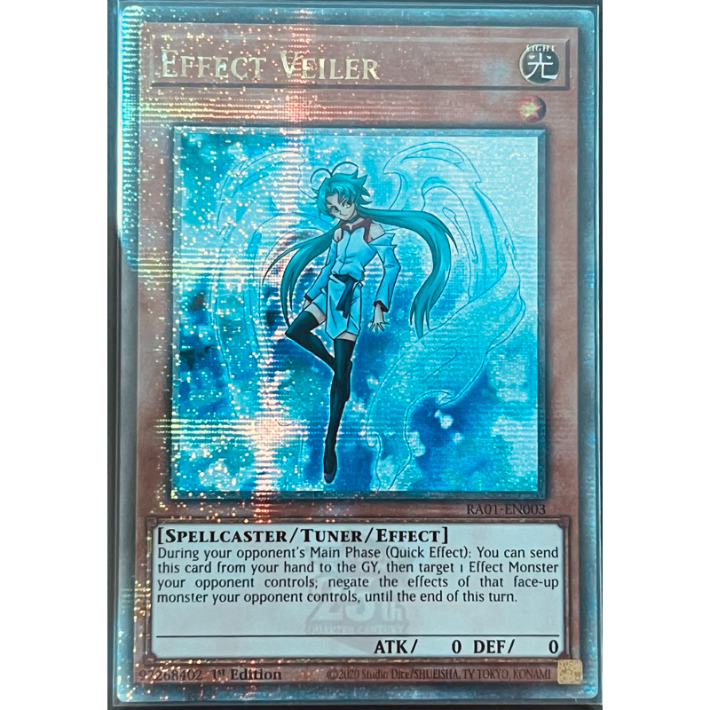 Effect Veiler - RA01-EN003 - Quarter Century Secret Rare