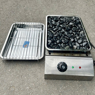 Bếp nướng đá bằng điện nướng xúc xích, lạp xưởng