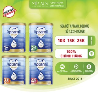Sữa Aptamil Gold Úc Số 1, 2, 3, 4 900g