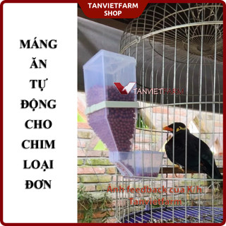  2 cái | Máng ăn tự động cho chim | Máng ăn cho gà | Cóng ăn tự động cho chim   Loại đơn   