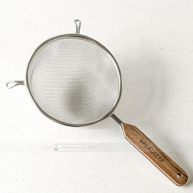 Rây bột Breadleaf cán gỗ (16cm)