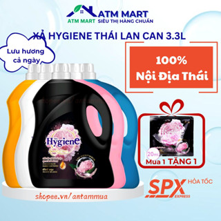 (Nội Địa Thái) Nước Xả Vải Hygiene Nước Xả Vải Thái Lan Đậm Đặc, Lưu Hương Ngày Dài 3.3L