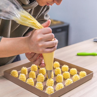 Túi bắt bông kem nilon (100g/ 35 chiếc)