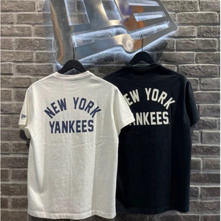 Áo Thun NewEra Heavy NY Yankees Black Cotton 100% 250Gsm full tag