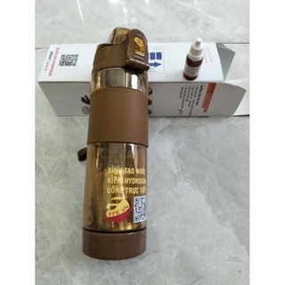 Chính hãng - Bình Nước Tạo ion Kiềm 650ML Chính Hãng Chất Lượng Cao dùng làm bình chứa đá tạo ion kiềm