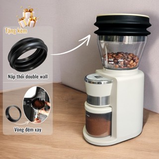  Máy Xay Cà Phê G68 Xay Hạt Cafe 34 Cấp Độ Xay 3 in 1 Mọi Loại Tay Cầm Chống Vón Cục Tĩnh Điện 