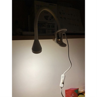 Đèn kẹp đọc sách, đèn ngủ gắn đầu giường NAVLINGE chính hãng, kẹp chắc chắn, xoay 360 độ