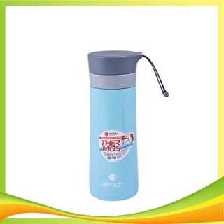 Bình giữ nhiệt elmich mini inox 304 420ml có dây sách el7917