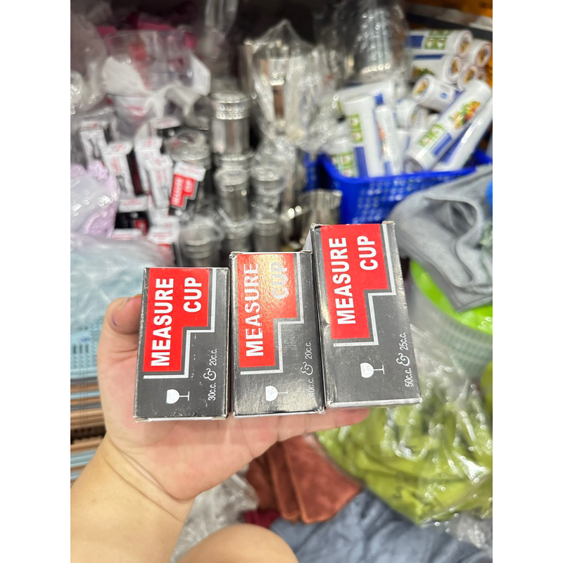 Inox định lượng pha chế 2 đầu 30cc,40cc,50cc