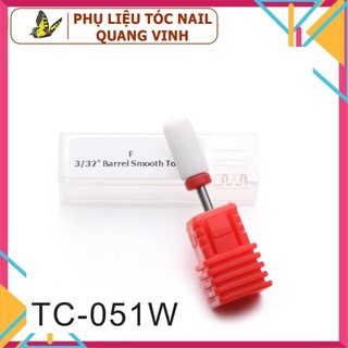 Đầu mài sứ (đầu bằng) mài nhám phá gel phá bột