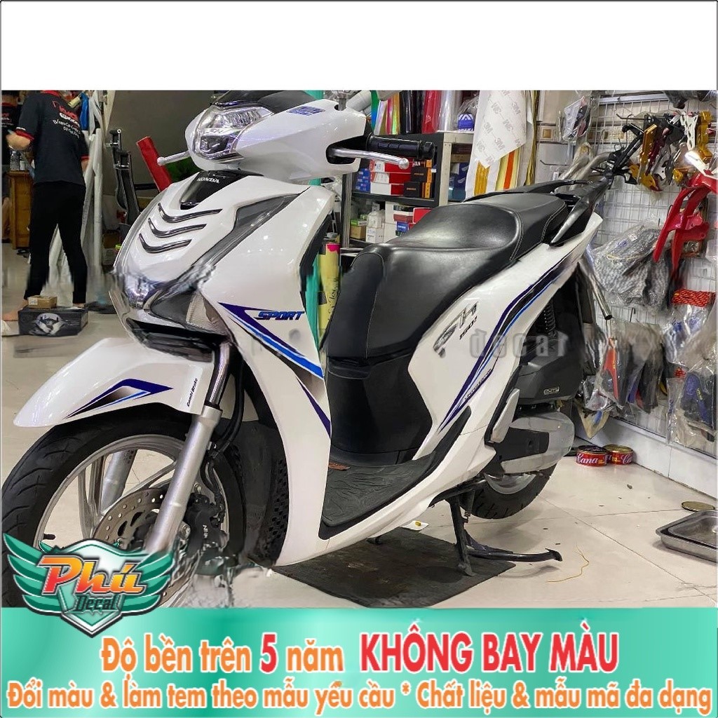 Tem Rời Sh 2020 Trắng Chỉ xanh (K)
