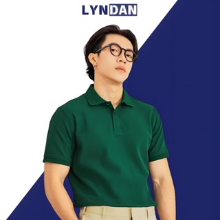 Áo polo nam trơn thể thao LYNDAN chất liệu thấm hút mồ hôi, áo thun nam nữ cổ trụ ngắn tay phối màu trẻ trung.