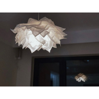 Đèn thả trần, đèn bàn ăn, đèn ngủ, đèn phòng khách KRUSNING bồng bềnh đường kính 43 cm