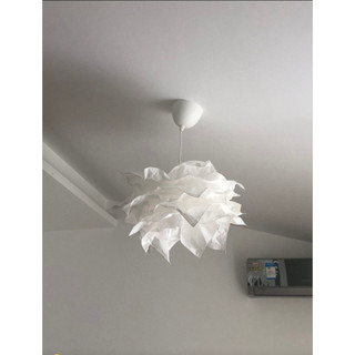 Đèn thả trần, đèn bàn ăn, đèn ngủ, đèn phòng khách KRUSNING bồng bềnh đường kính 43 cm