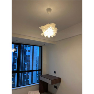 Đèn thả trần, đèn bàn ăn, đèn ngủ, đèn phòng khách KRUSNING bồng bềnh đường kính 43 cm