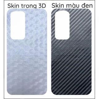 Miếng dán mặt lưng skin carbon Xiaomi Redmi 10
