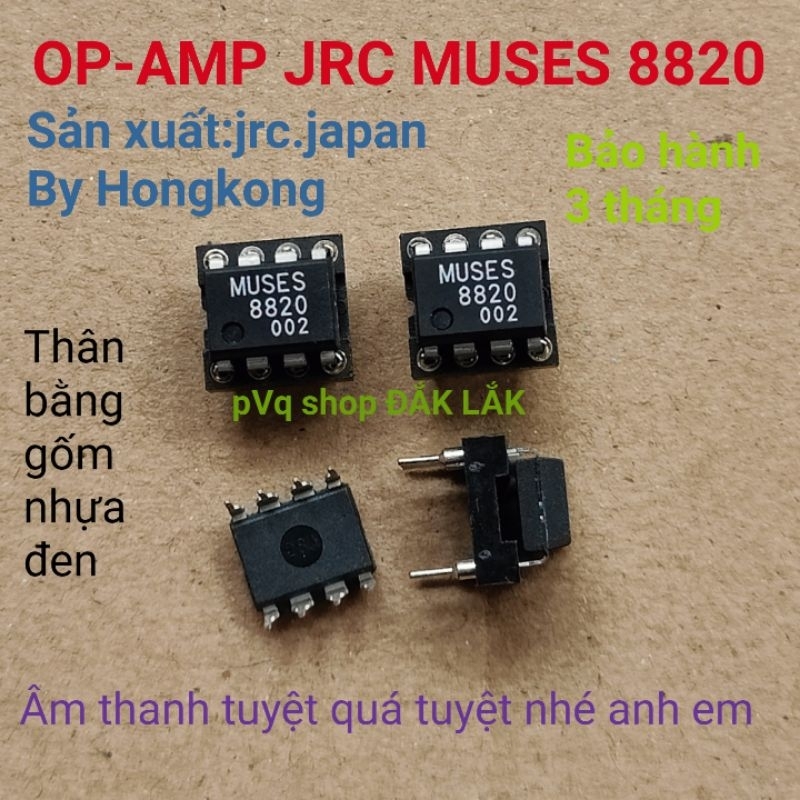 Bộ tiền khuếch đại âm thanh OP-AMP  MUSES 8820  muses8820