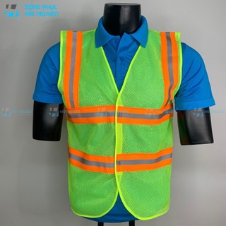 Áo lưới phản quang bảo hộ lao động BHLĐ 3M dành cho công trình