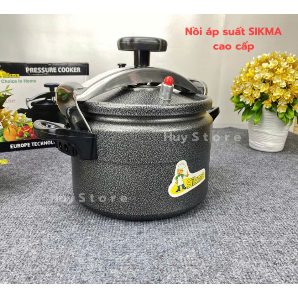 NỒI ÁP SUẤT ĐA NĂNG SIKMA CHÍNH HÃNG , NỒI ÁP XUẤT AN TOÀN DỄ SỬ DỤNG , SỬ DỤNG BẾP GA , BẾP HỒNG NGOẠI VÀ BẾP TỪ.