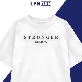 Áo phông thun nữ nam STRONG form rộng unisex chất cotton loại 1 thoáng mát thấm hút mồ hôi LYNDAN