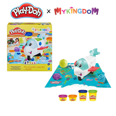 Đồ Chơi Bột Nặn Máy Bay Hình Học Playdoh F8804