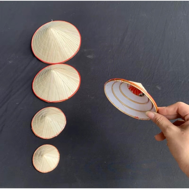 [ Rẻ_vô_địch ] Nón Lá Nhí ( Mini ) Decor, Trang Trí